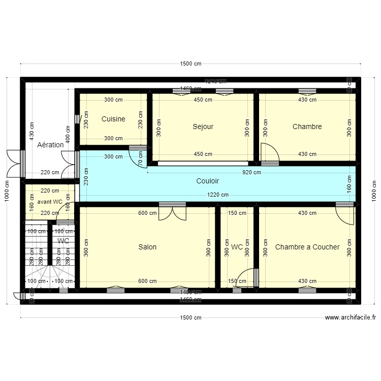 Plan de terrain 10mx15m Client 41 17 45 41. Plan de 0 pièce et 0 m2