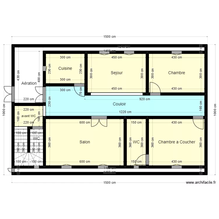 Plan de terrain 10mx15m Client 41 17 45 41. Plan de 