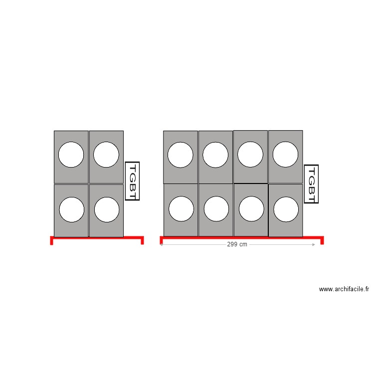 VUE MODULE 2 ET 4 JENSEN. Plan de 0 pièce et 0 m2