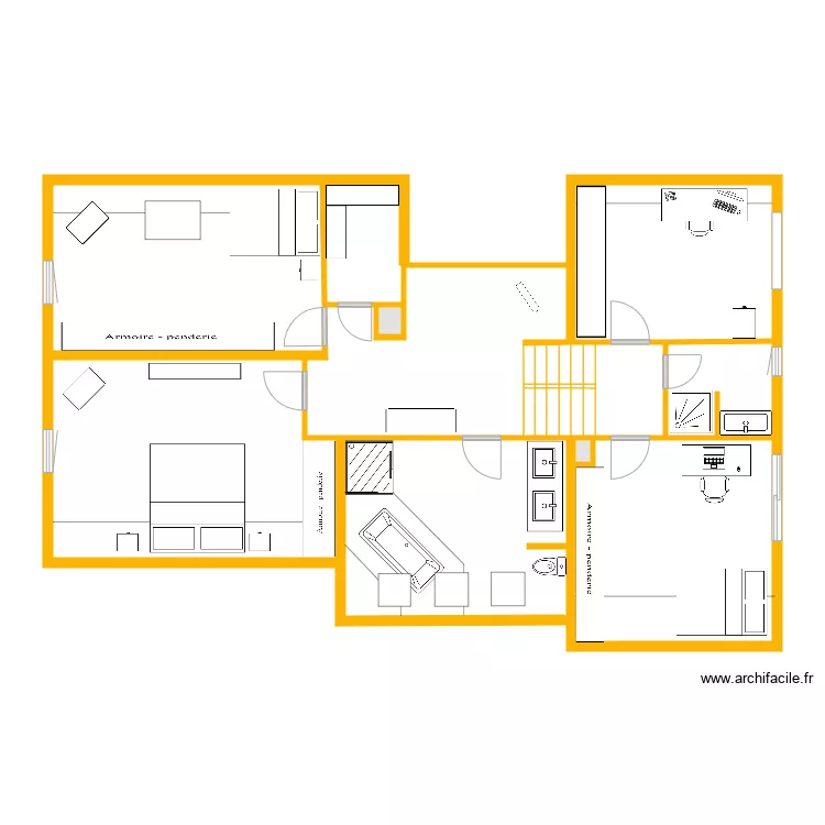Etage. Plan de 