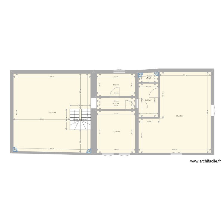 2EME ETAGE. Plan de 0 pièce et 0 m2