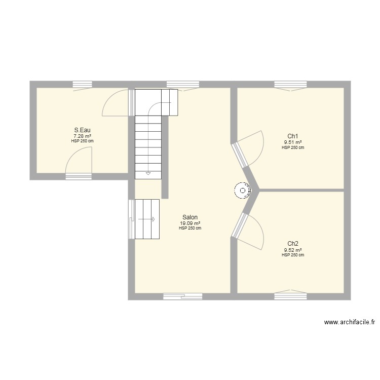 Annexe etage 1. Plan de 0 pièce et 0 m2