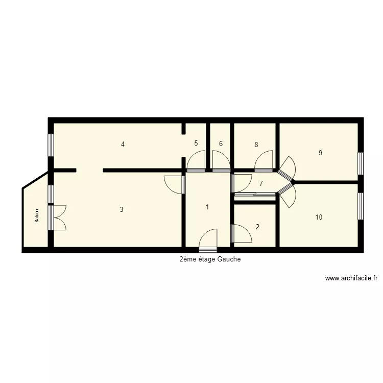 195239 SCI IMMOTOUL. Plan de 195239 SCI IMMOTOUL. Plan de