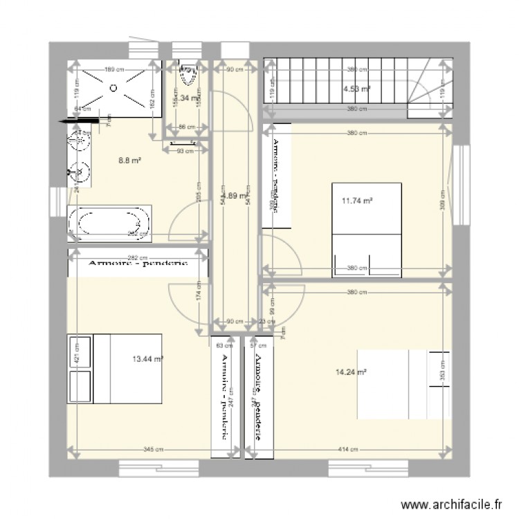 GRASDEVILLARD. Plan de 0 pièce et 0 m2