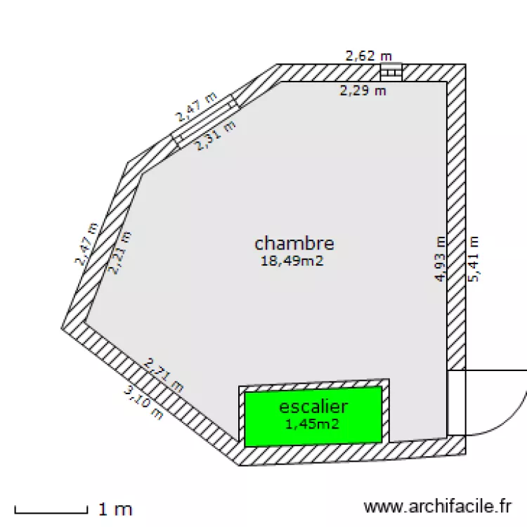 Plan futur 5ème étage. Plan de Plan futur 5ème étage. Plan de