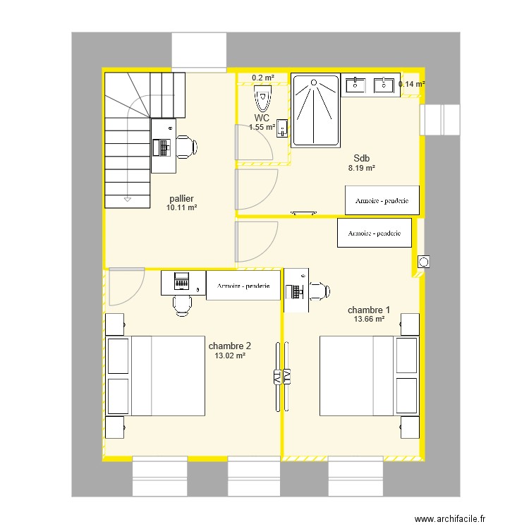 viallaret r1. Plan de 0 pièce et 0 m2