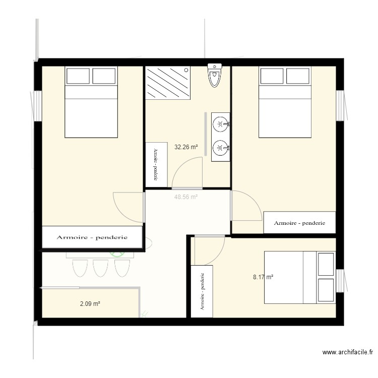 plan notre maison 3 etage. Plan de 0 pièce et 0 m2