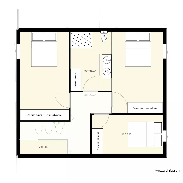 plan notre maison 3 etage. Plan de 
