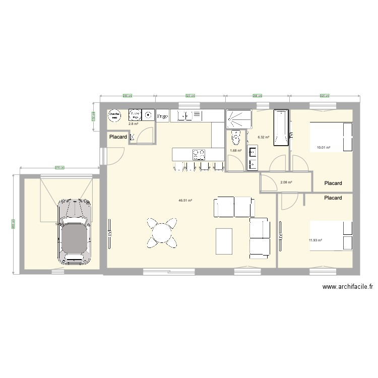 Avant Projet Mouton 3. Plan de 0 pièce et 0 m2