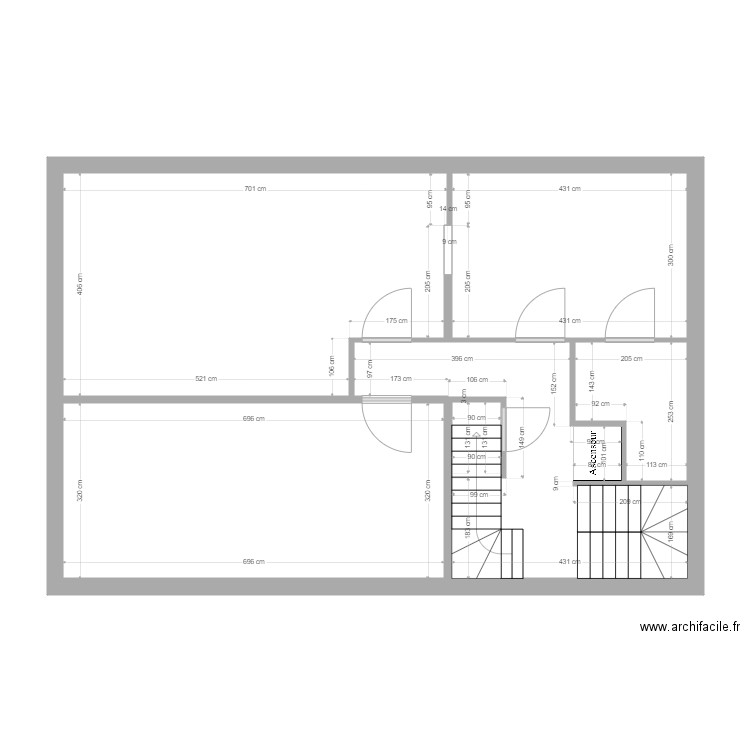 Rez de chaussée cave. Plan de 0 pièce et 0 m2