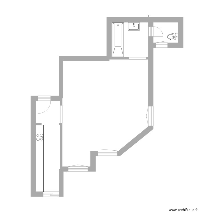 MACHET meublé. Plan de 0 pièce et 0 m2