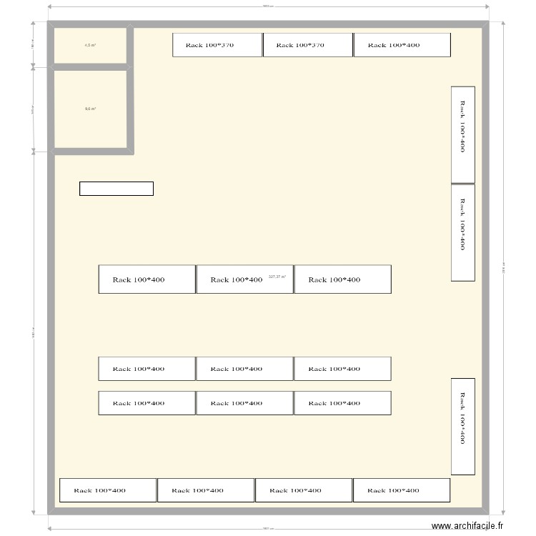 MARDISE V 02 12 2022. Plan de 3 pièces et 341 m2