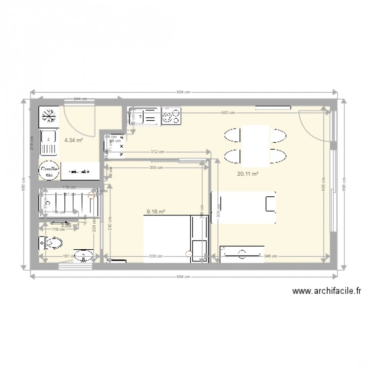 lacanau t22. Plan de 0 pièce et 0 m2