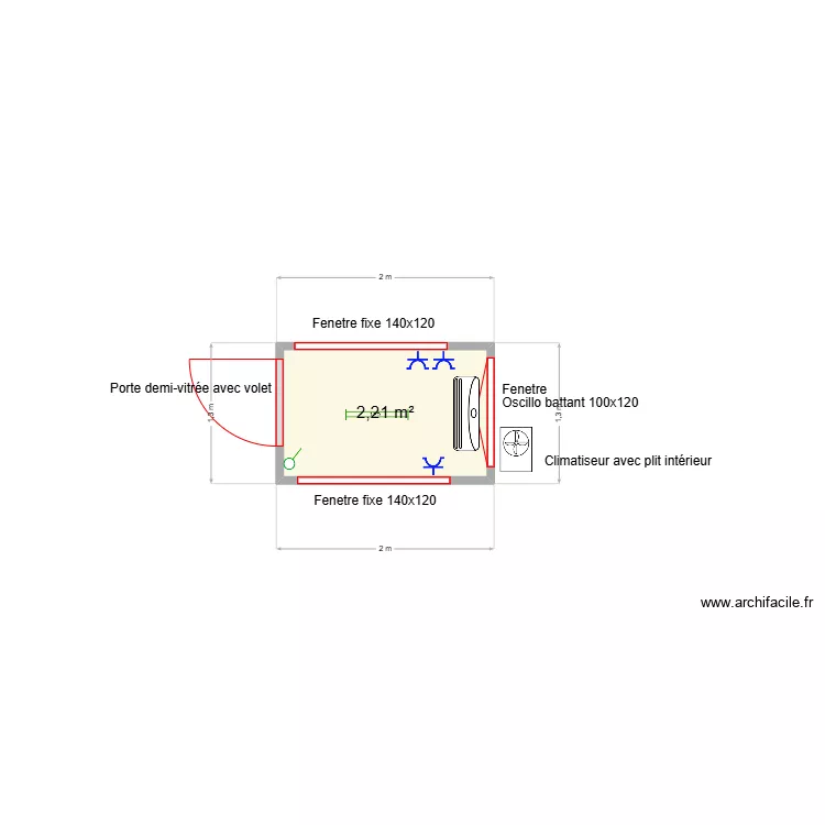 Veolia Fanny. Plan de 