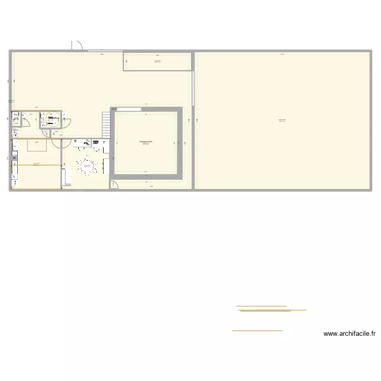 Batiment. Plan de 9 et 534 m² Batiment. Plan de 9 et 534 m²