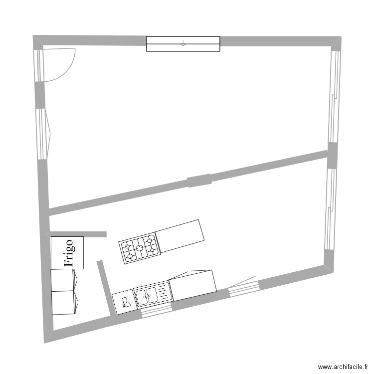 PLAN GARAGE. Plan de 0 pièce et 0 m2