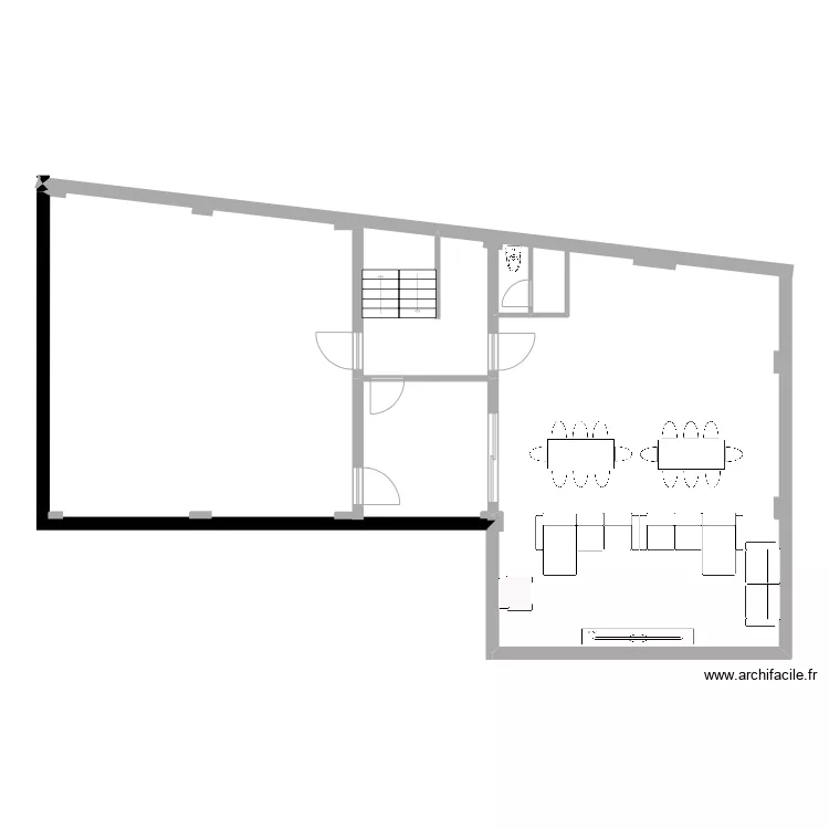 Plan 1er Etage 19 FM. Plan de 