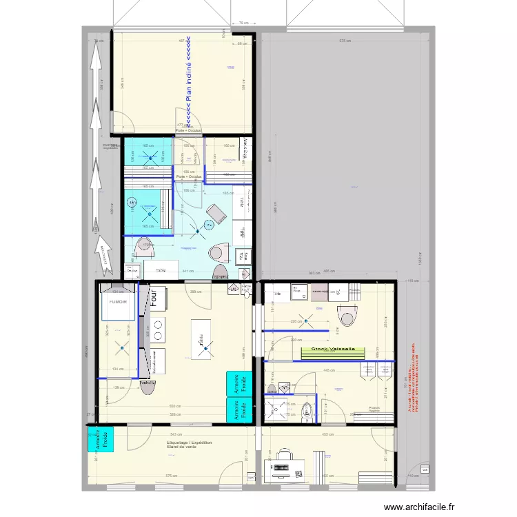 Bistrot Gourmet 004. Plan de 