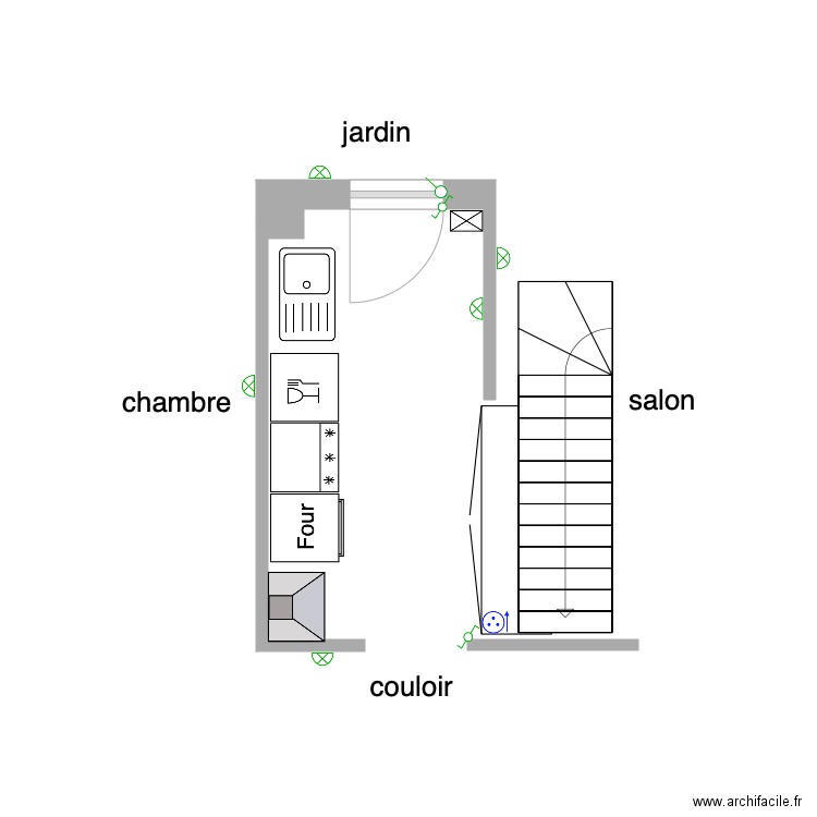 RDC cuisine 25 oct 19. Plan de 0 pièce et 0 m2