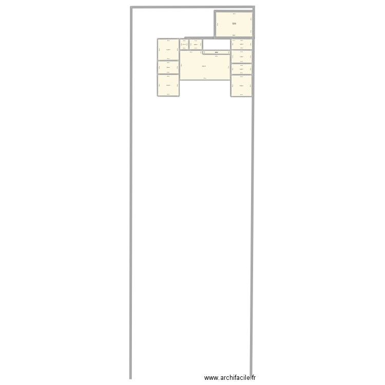 muret. Plan de 12 pièces et 133 m2