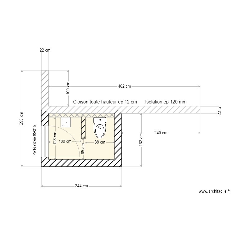 CHANUT SANITAIRE PISCINE. Plan de 0 pièce et 0 m2