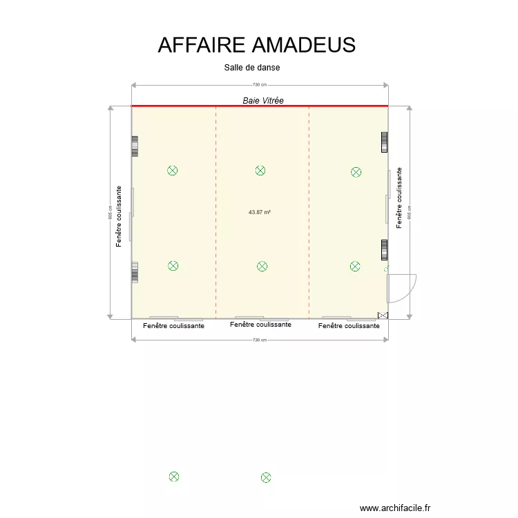 Projet Amadeus . Plan de 