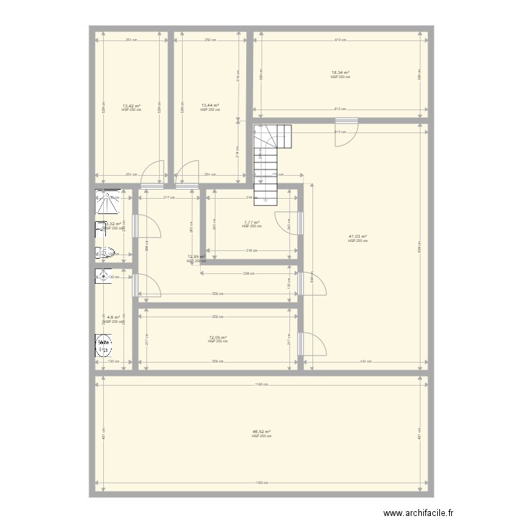villa aout 06 étage. Plan de 0 pièce et 0 m2