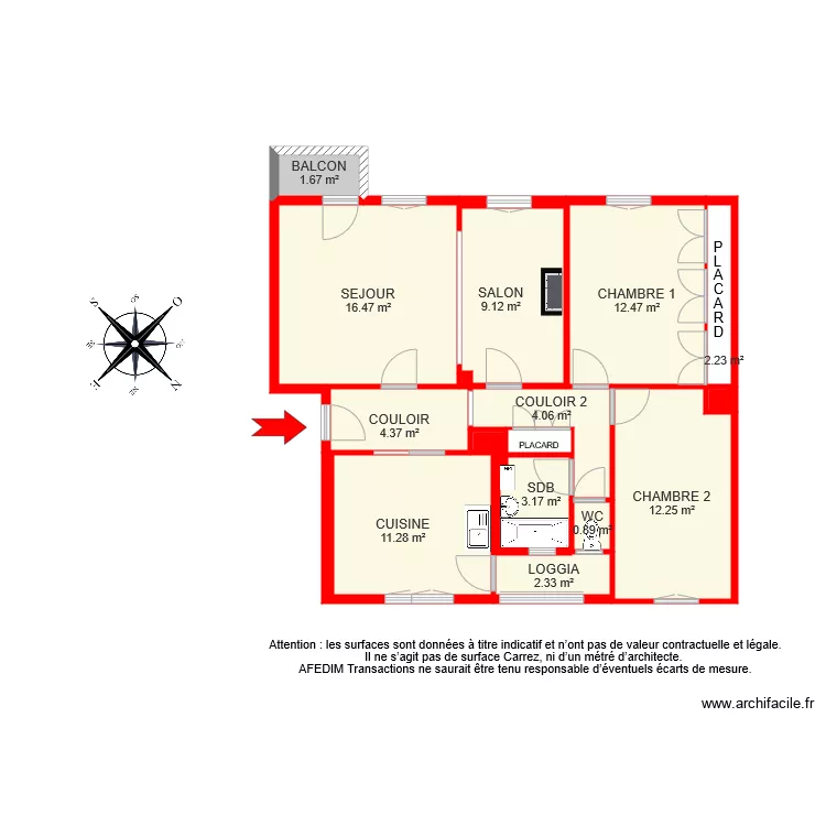 BI 6236  TEST ILHAM . Plan de 