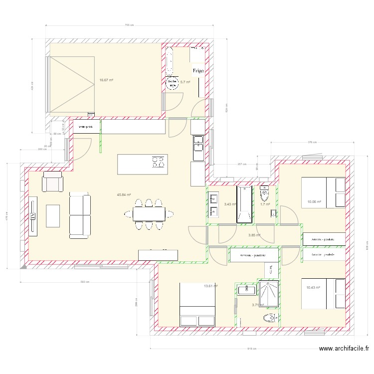 la Noë. Plan de 0 pièce et 0 m2