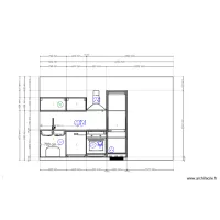 plan facade cuisine