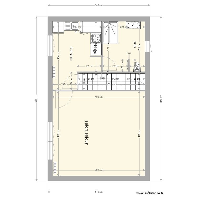 logement 2 &eacute;tage. Plan de 0 pièce et 0 m2