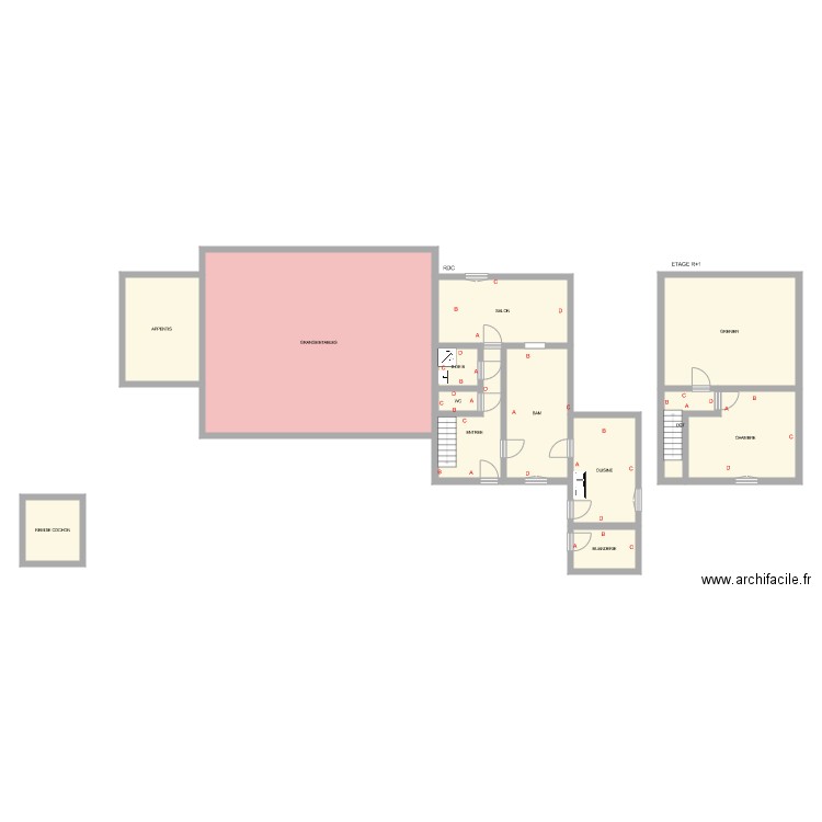 MONNERIE3. Plan de 0 pièce et 0 m2