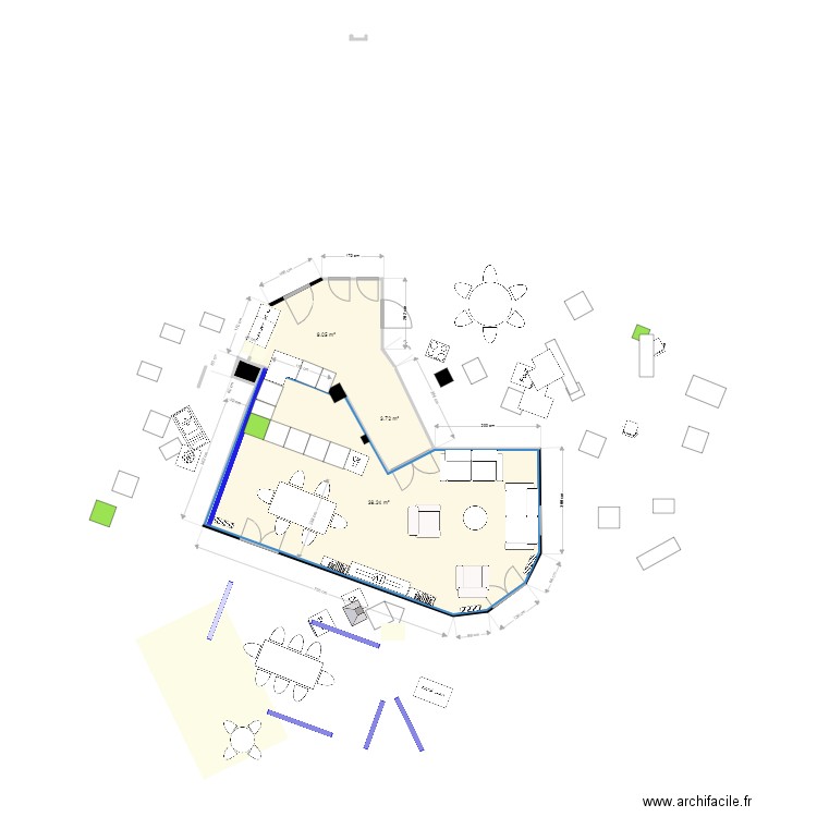 cuisine nouveau 5. Plan de 0 pièce et 0 m2