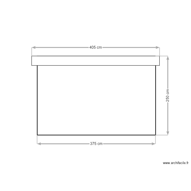 Façade LT Nord. Plan de 0 pièce et 0 m2