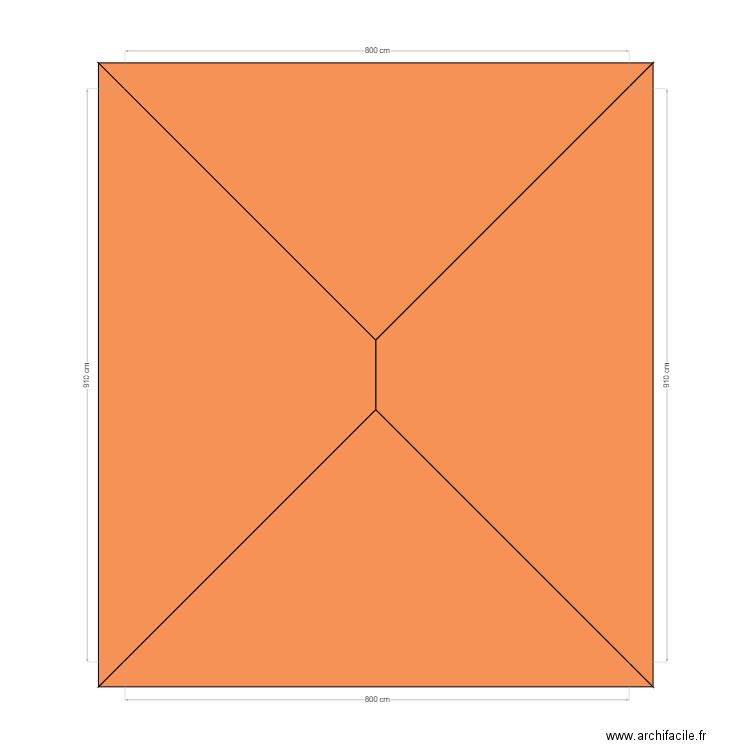 TOITURE. Plan de 0 pièce et 0 m2