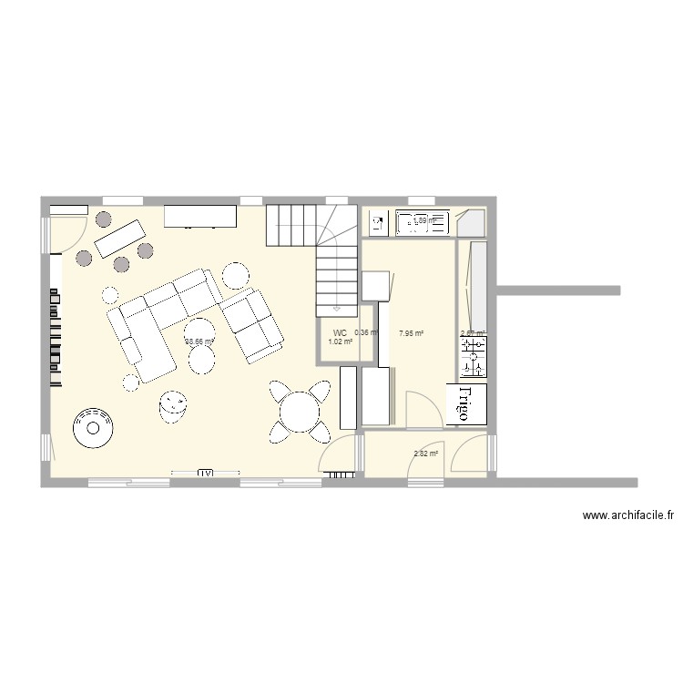 CUISINE DEF 3. Plan de 0 pièce et 0 m2