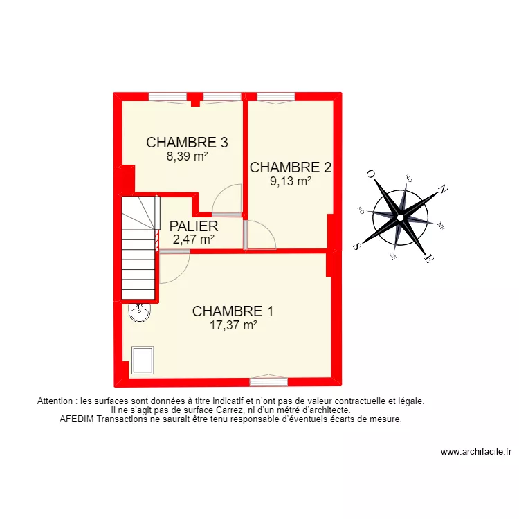 BI12768 - ETAGE 2. Plan de 