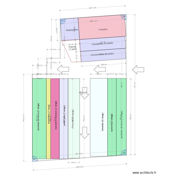 Jardin DAMMARTIN 2. Plan de 0 pièce et 0 m2