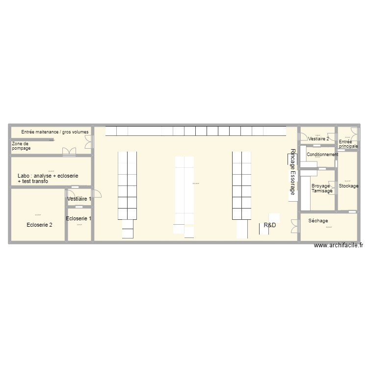 Camaret 1 et 2 . Plan de 0 pièce et 0 m2
