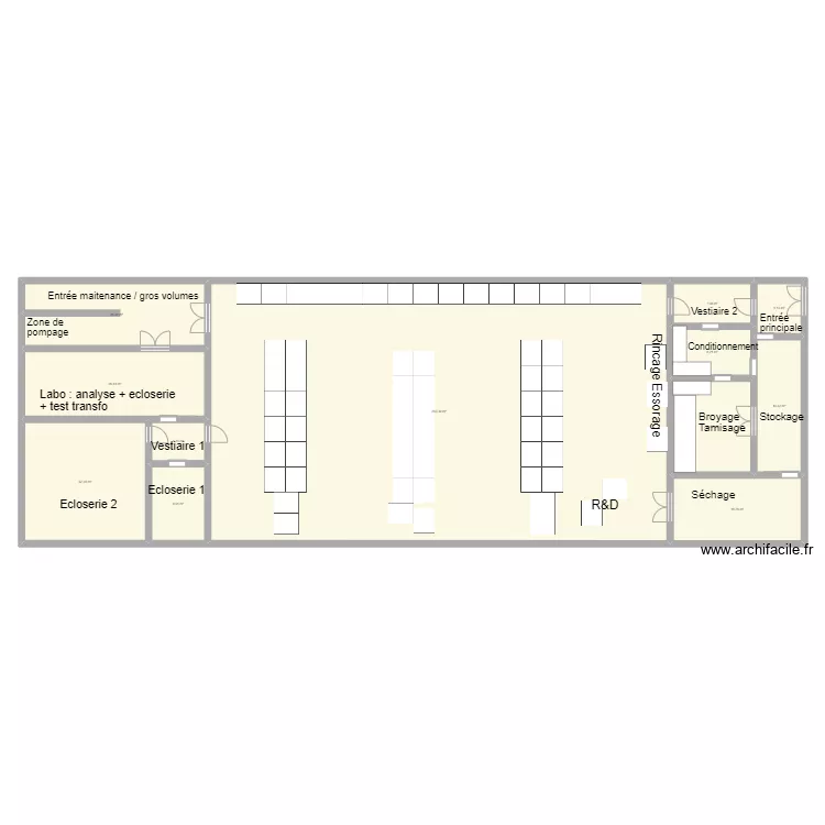 Camaret 1 et 2 . Plan de 
