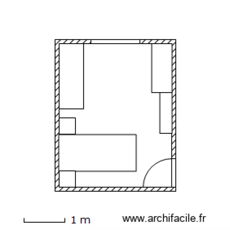 chambre2 277x354. Plan de 