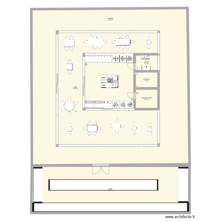 chef d'oeuvre. Plan de 0 pièce et 0 m2