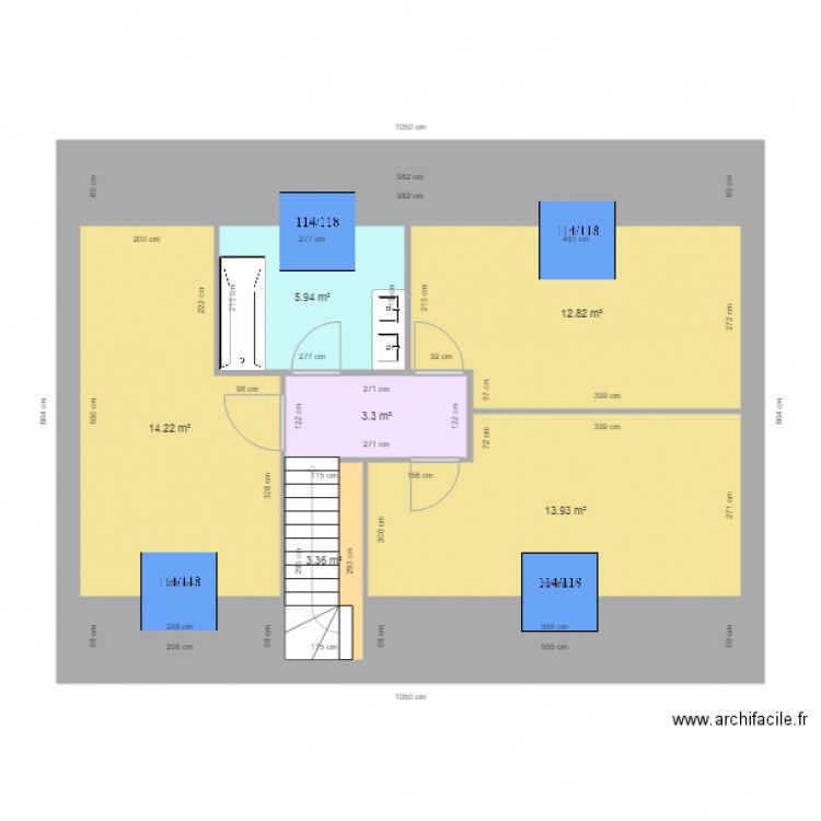 TAQUIN. Plan de 0 pièce et 0 m2