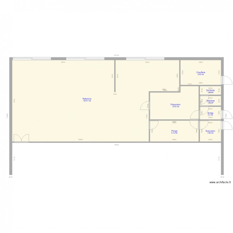 St JO SARE 000. Plan de 0 pièce et 0 m2