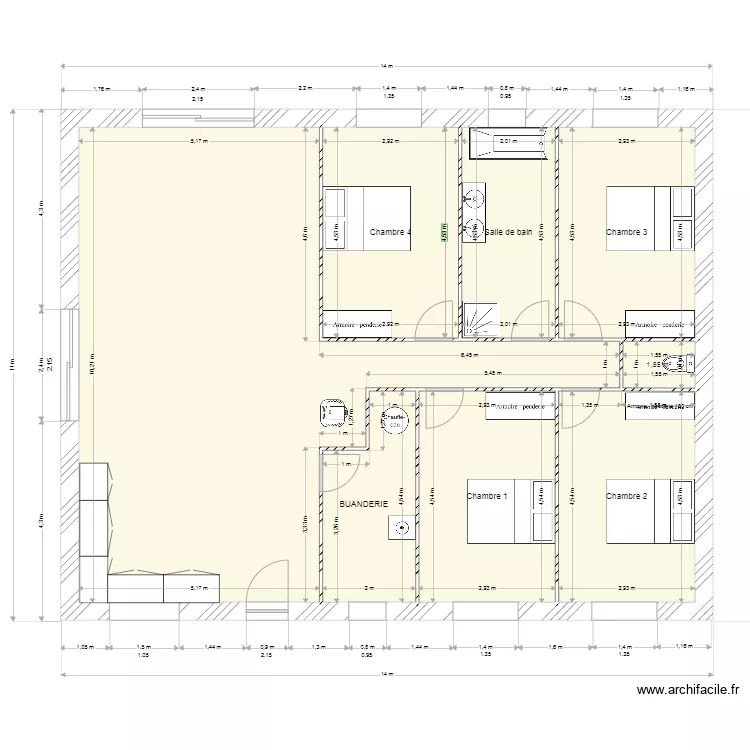 MAISON 12. Plan de 