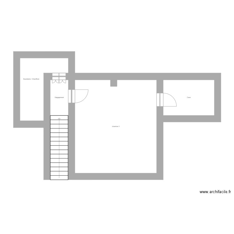 ELENA SS. Plan de 5 pièces et 46 m2
