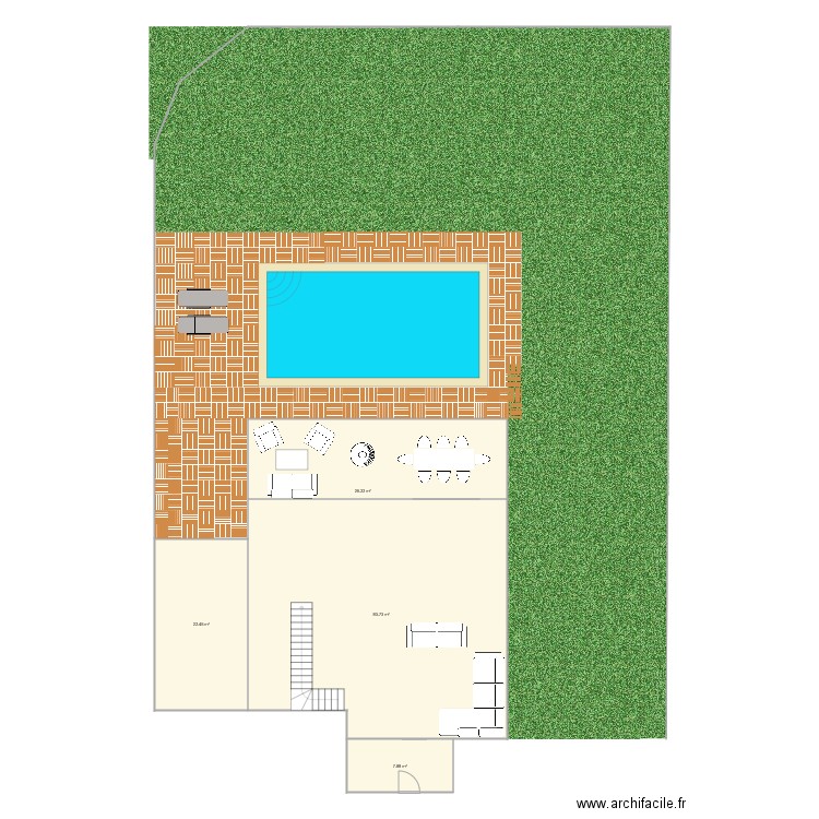 MAISON. Plan de 0 pièce et 0 m2