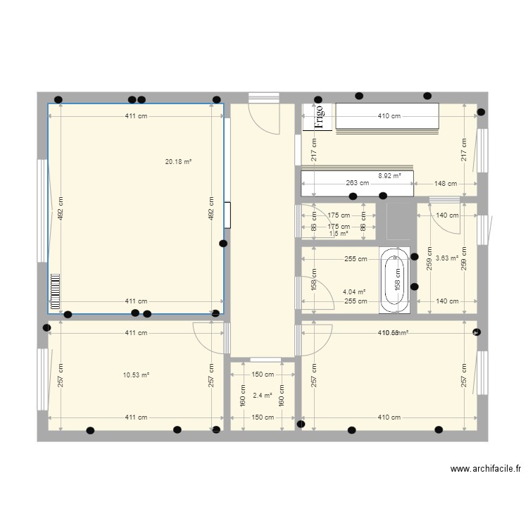 champ prises. Plan de 0 pièce et 0 m2