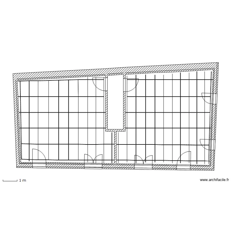 faux plafond. Plan de 