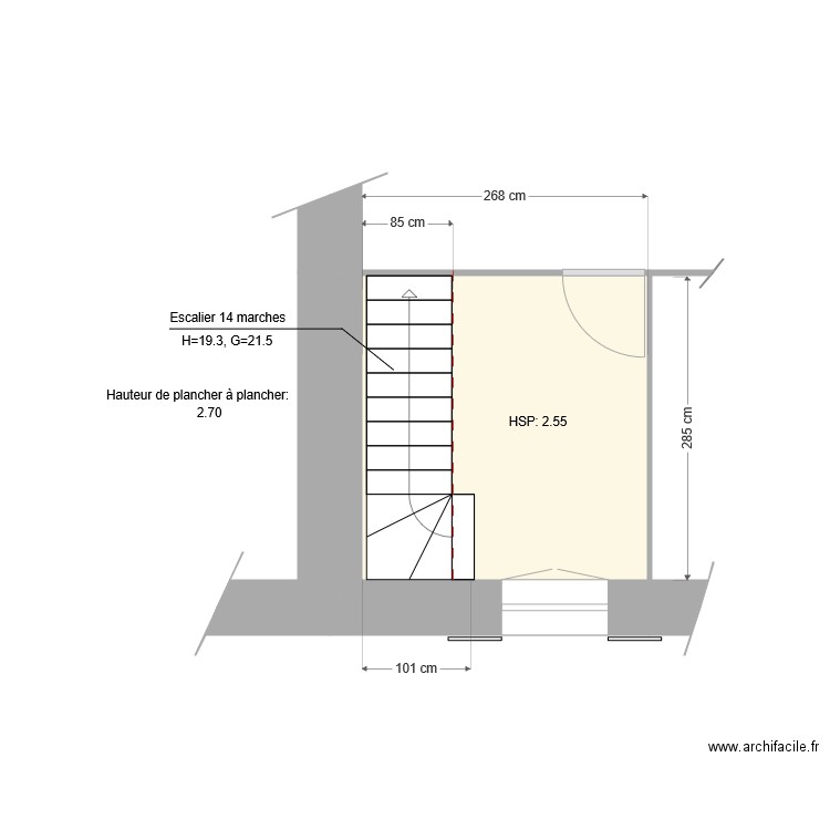 St Véran. Plan de 0 pièce et 0 m2